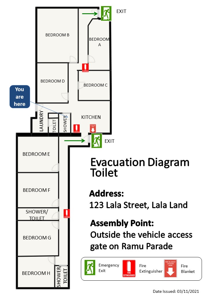 Evacuation Plan Sample 