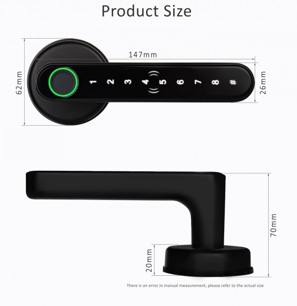 Smart Biometric Bedroom Door Lock - Image 3